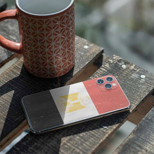 Egyptian Flag Distressed iPhone 11 Pro Max Skin